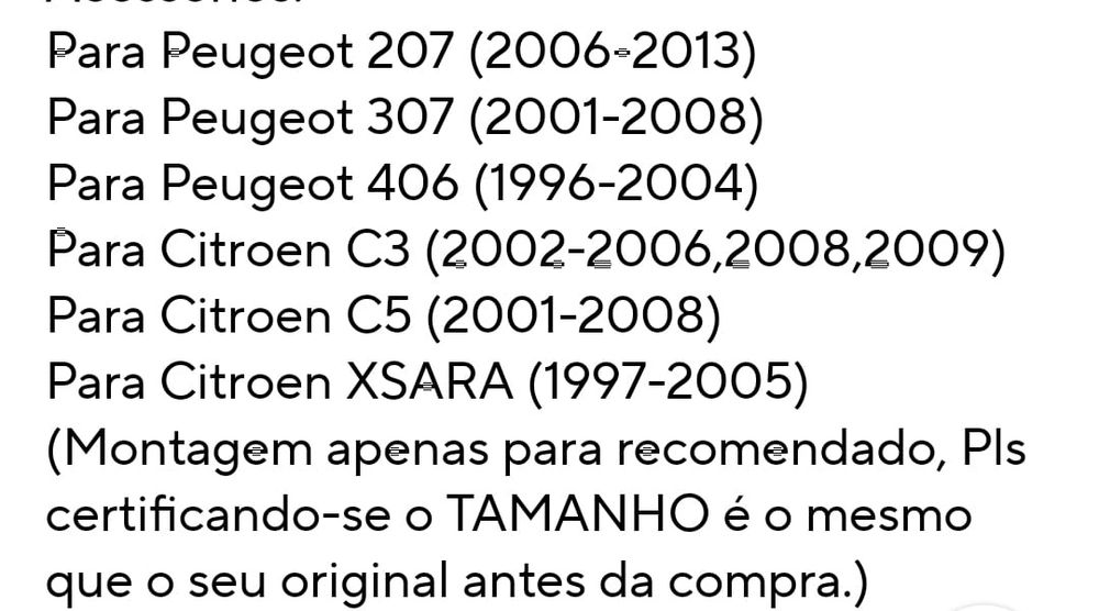Punho manete moca alavanca de mudanças para Peugeot 207 307 tampas