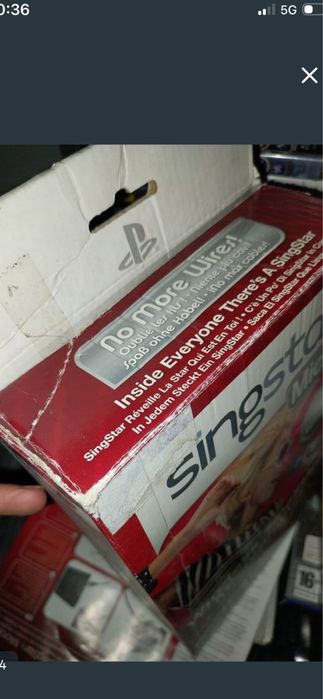Caixa Singstar Ps3