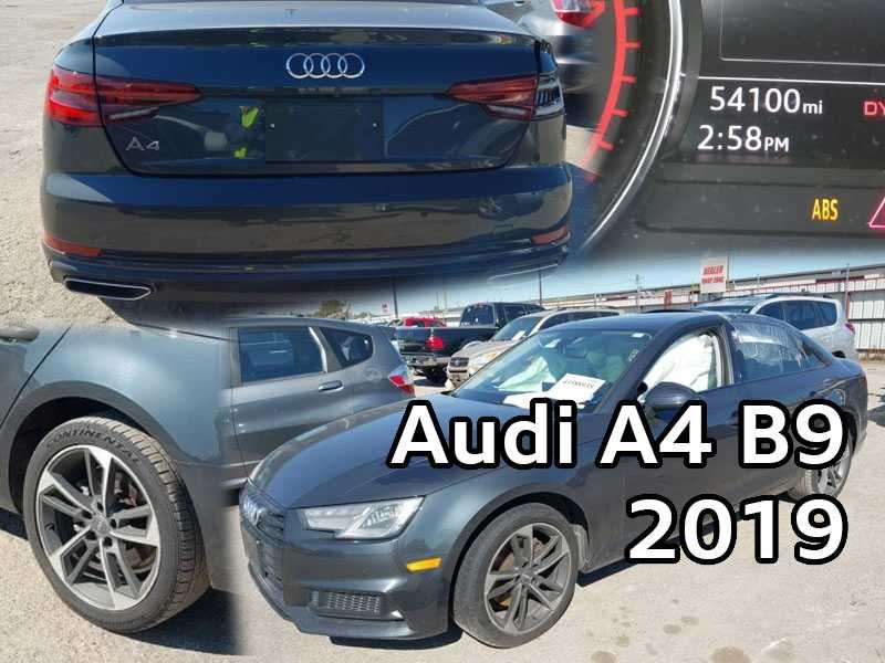 Audi A4 B9 8W2 2019 2.0L DBPA Шрот Ауді Розборка