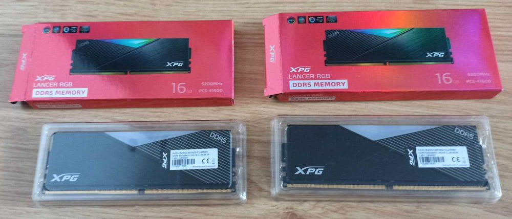 Pamięć DDR5 ADATA XPG Lancer RGB 32gb (2x16gb)