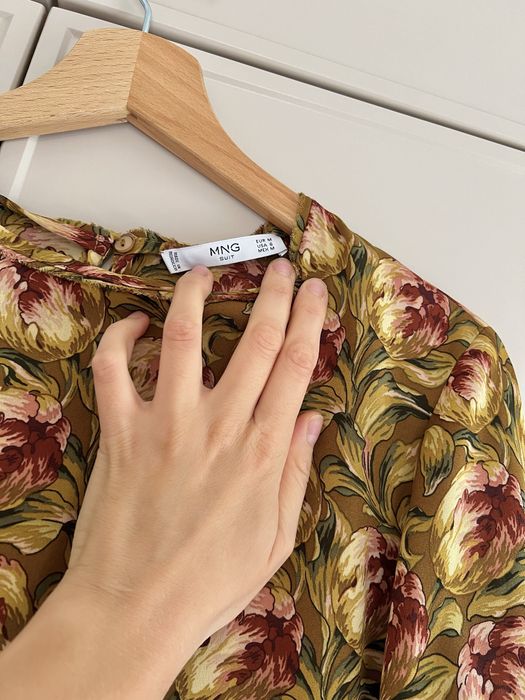 Bluzka z długim rękawem Mango M