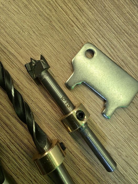 Zestaw przyrządów stolarskich - wiertła