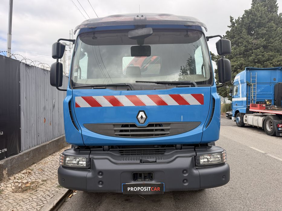 RENAULT MIDLUM Grua Palfinger PK7501 Basculante 220cv Apenas 306.000km ###OPORTUNIDADE###