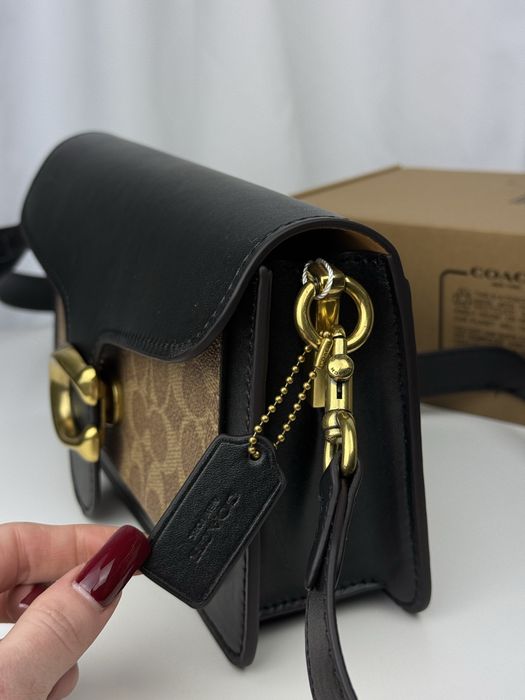 Жіноча сумка Coach tabby original шкіряна