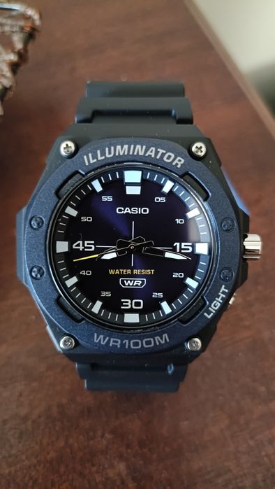 Casio MW-620H Face Azul Illuminator - New and Original64584808381825120