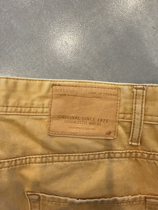 Spodnie rude jeansy Jack&Jones