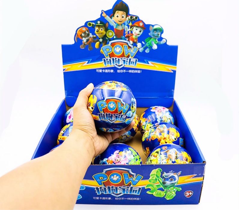 Кульки з іграшкою Щенячий патруль