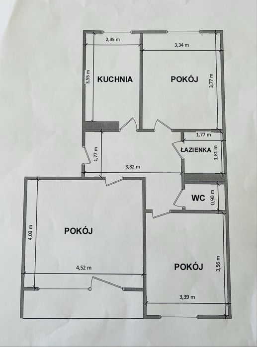 Mieszkanie 65 m2 - 15 Pułk Piechoty Wilków