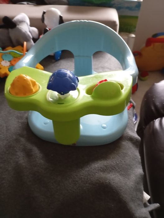 cadeira de banho + aquecedor de leite + brinquedo piano