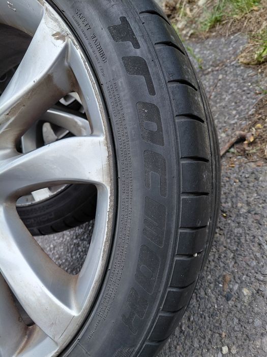 Alufelgi koła aluminiowe z oponami letnimi  225/45R19