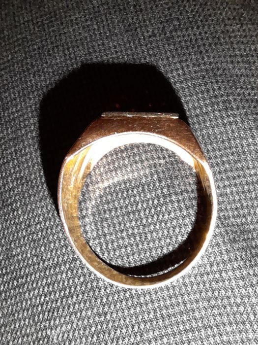 Кольцо мужское ссср 585 проба золото