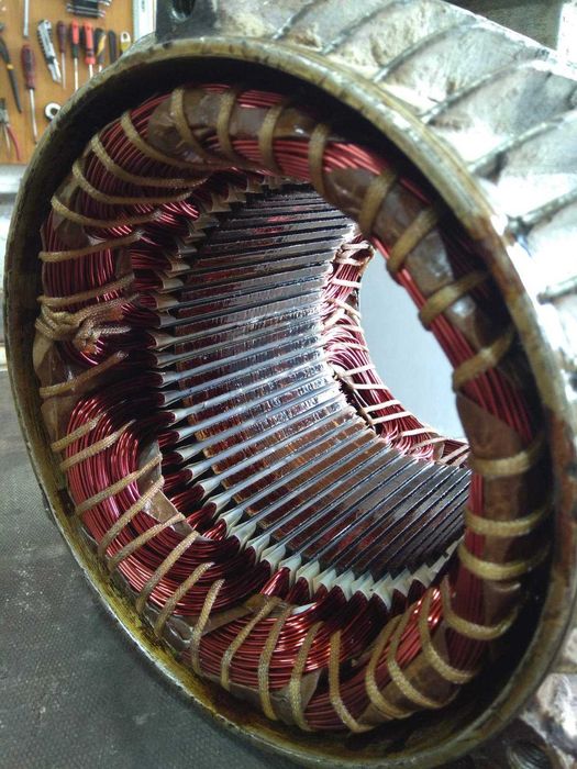 Перемотка, ремонт електродвигунів