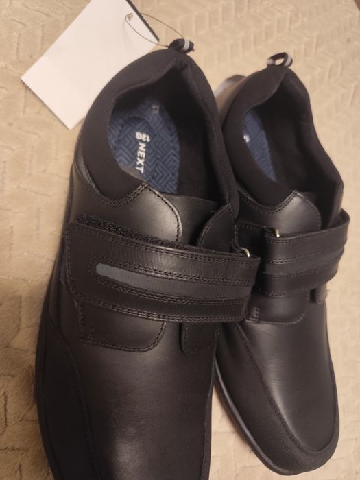 Nowe męskie buty next r. 47 skórzane