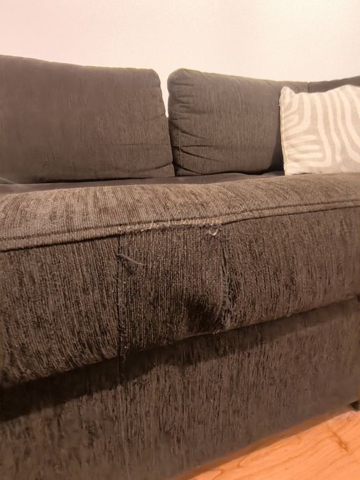 Sofá castanho – excelente conforto