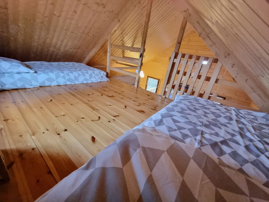 Domek nad jeziorem na Mazurach Kominek Caloroczny Nowy WOLNY