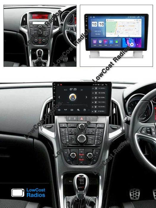 Auto Rádio 9' OPEL ASTRA J 2008 A 2015 | GPS ANDROID BT USB APPS WIFI | CARPLAY • ANDROID AUTO