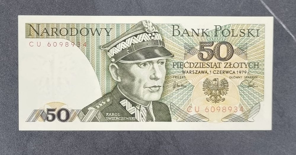 Banknot 50 złotych PRL