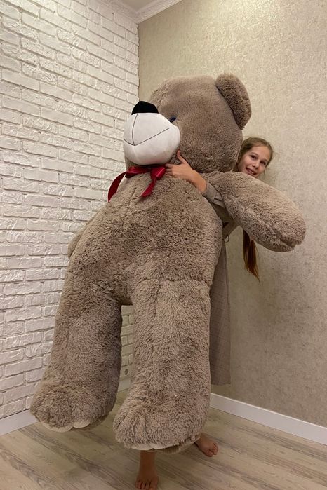 Ведмедик Ветлі 200 см Капучино