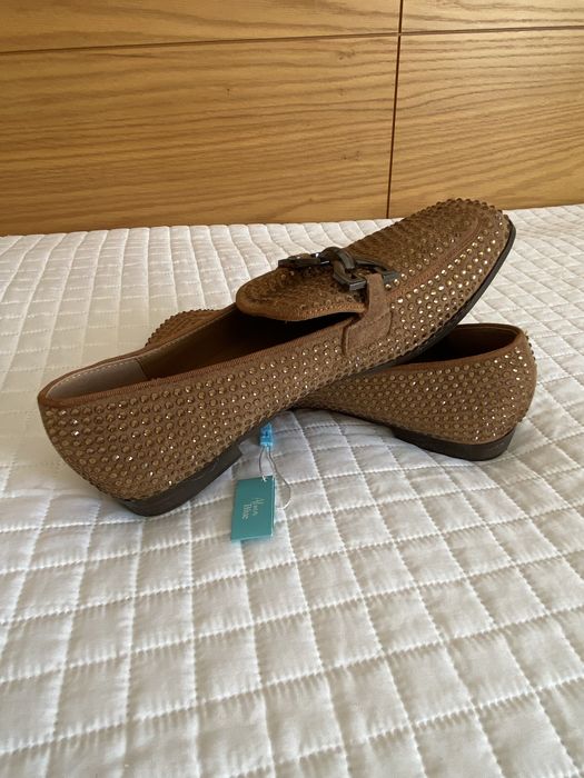 Alma Blue mocassins