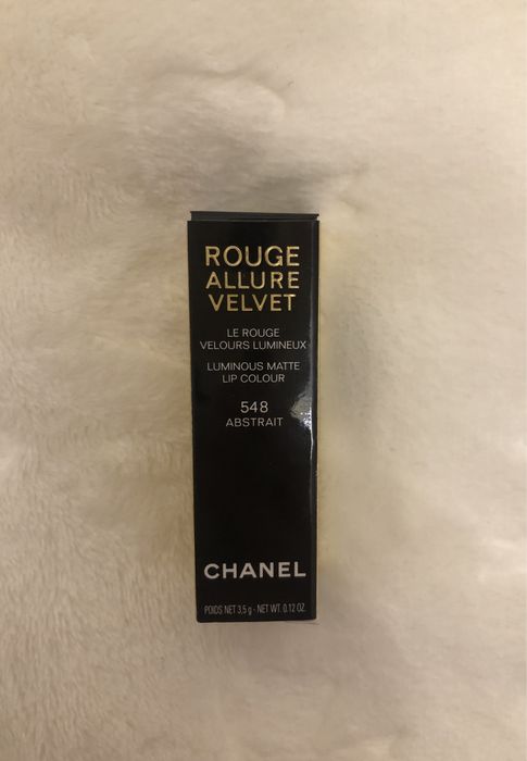 nowa szminka pomadka w sztyfcie chanel rouge allure 548 abstrait