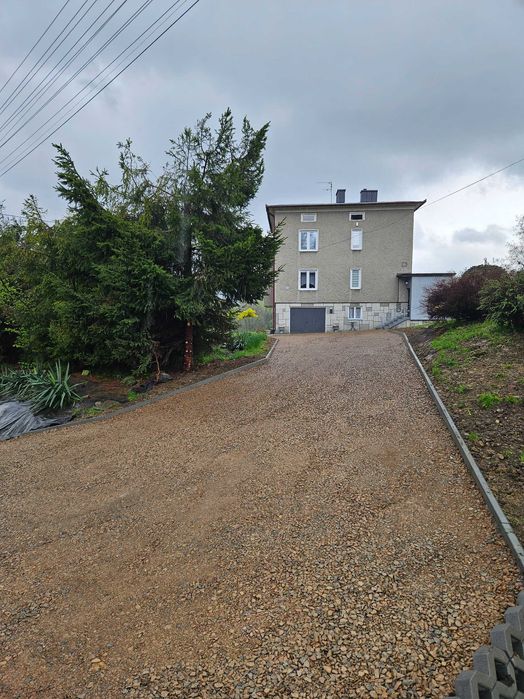 Usługi Minikoparka Roboty ziemne Koparka Wykopy Utwardzanie Równanie