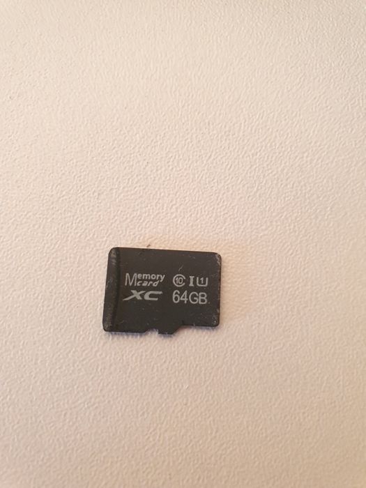 Karta pamięci pojemność 64GB MicroSD Używana sprawna