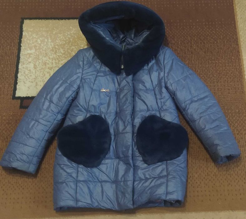 Пальто детское зима