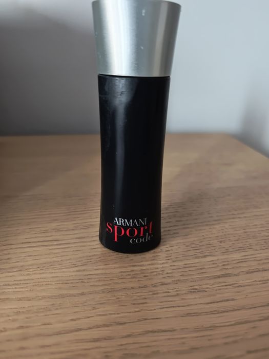 Armani code sport 75ml pusty flakon unikat