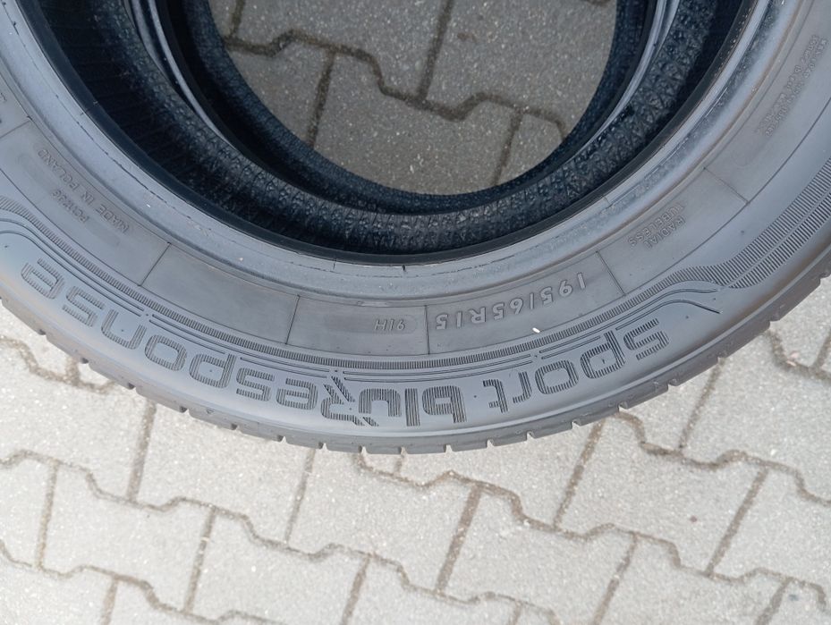2szt lato Dunlop sportBlueResponse 195/65/15 91H gumy 7,5