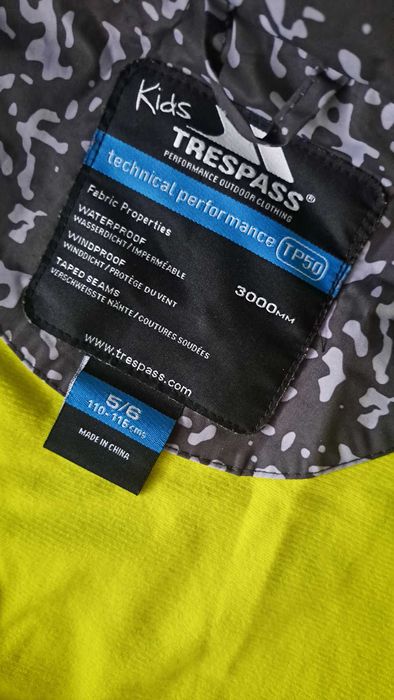Dziecięcy softshell Trespass 110 - 116