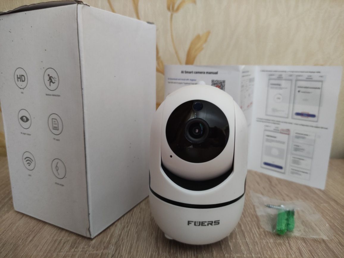IP Wi-Fi камера Fuers T09T 1080p: 1 000 грн. - Інша ТВ / відеотехніка ...