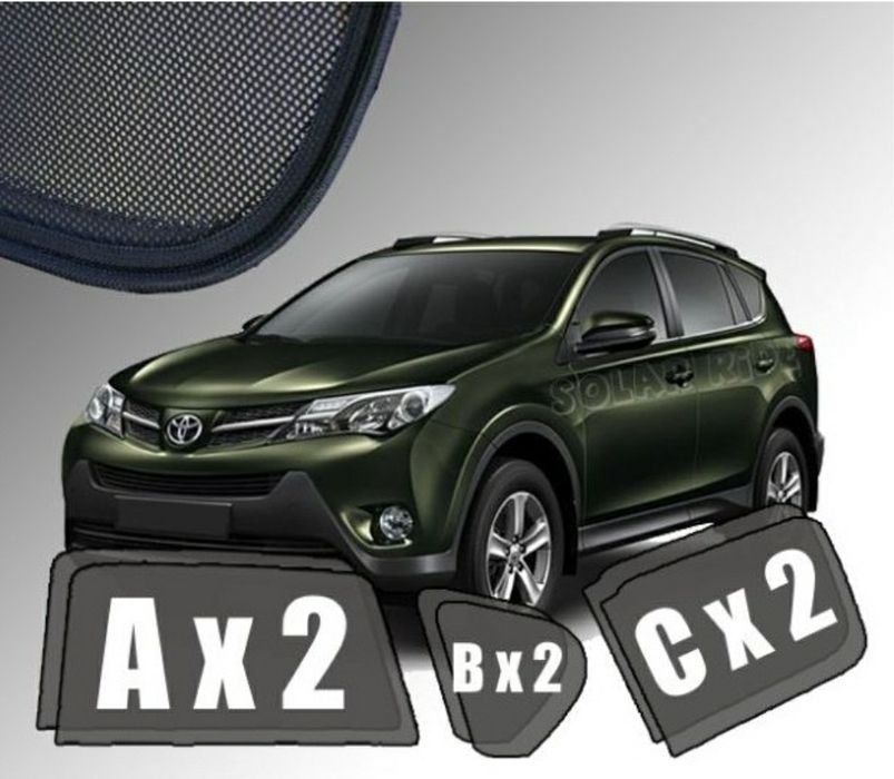Cortinas solares - Toyota RAV 4 IV (2013-)