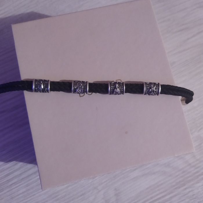 Браслет серебро мужской