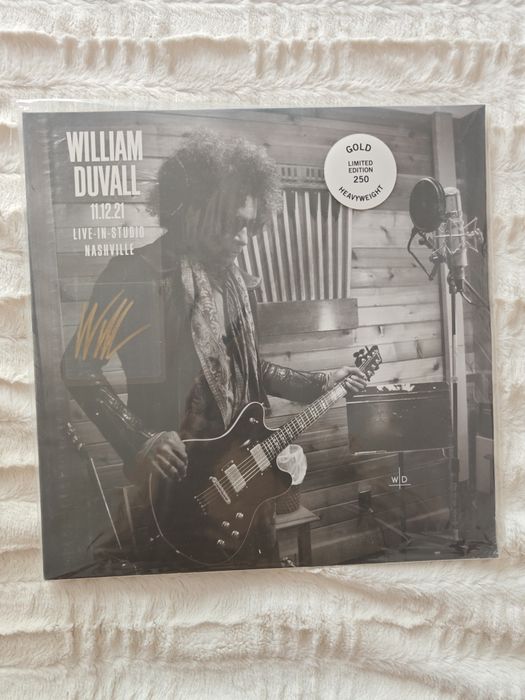William DuVall '11.12.21 Live-In-Studio Nashville' 12" Autographed