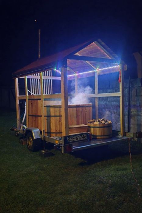 Wynajem mobilna balia, Ruska bania, spa