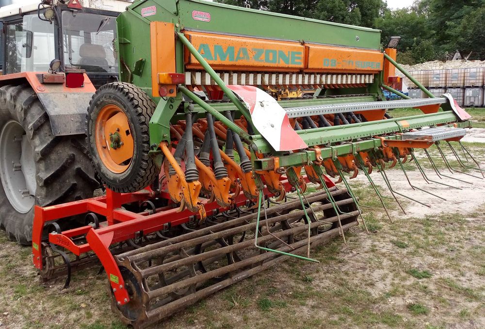 Agregat uprawowo siewny 3m, Amazone D8,