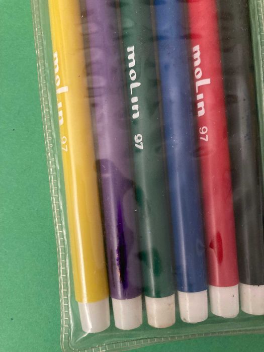 Raros Marcadores da marca Molin Anos 80 Novos