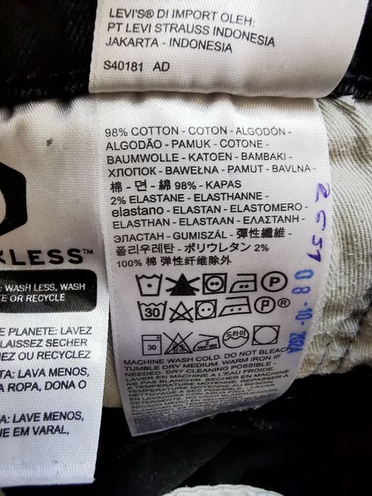 Levi's lot 502 W31 L32 Premium waterless jeansy Levis Made in Poland