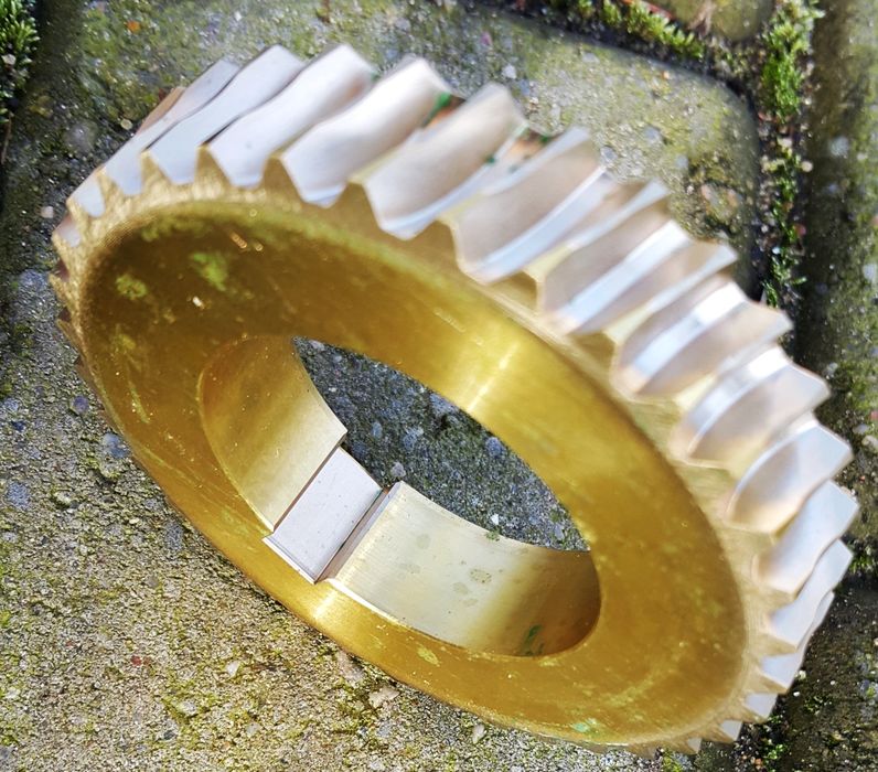 Koło zębate - ślimacznica do przekładni myjni