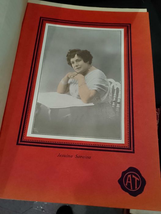 Biografias do Álbum Teatral  1918 vários artistas. 33 unidades