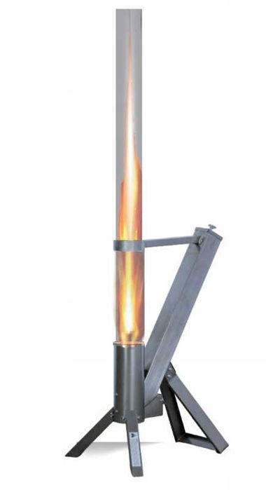 Ogrzewacz rakietowy na pellet