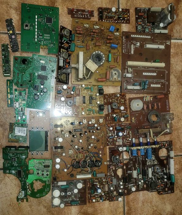 Радиодетали на платах