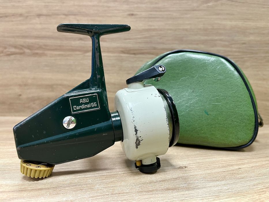 Stary kultowy kołowrotek ABU Cardinal 66 z kapitalną pracą przekładni