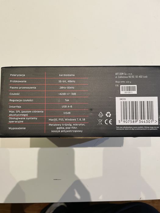 USB Microphone Mad Dog GMC201