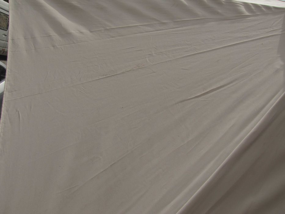 Parasol ogrodowy 300 cm beżowy z podstawą regulowany Vounot