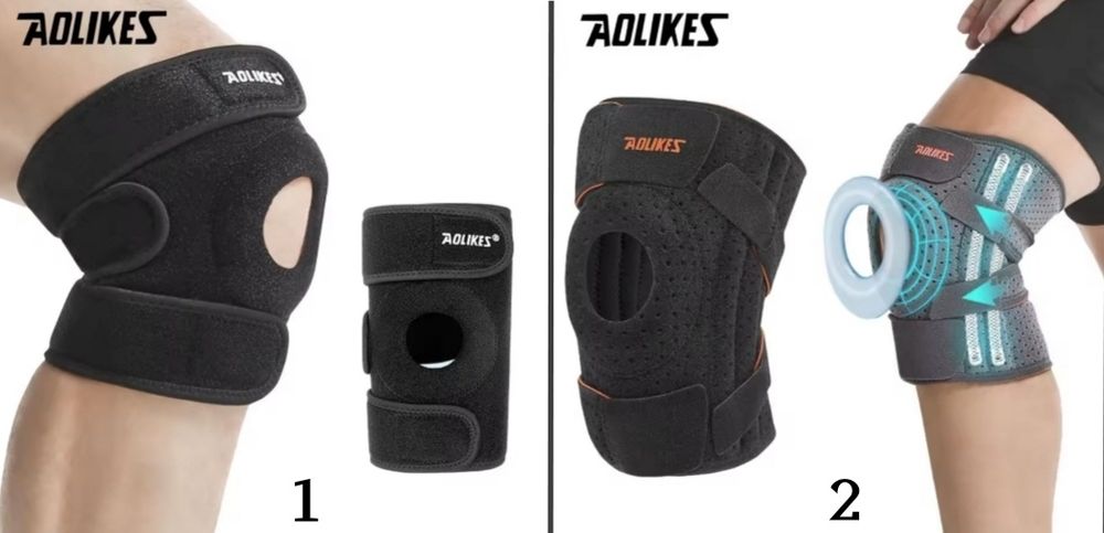 Регульований бандаж-стабілізатор для коліна/Бандаж на колено AOLIKES