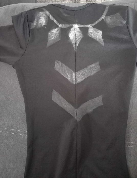 Fato carnaval criança Black Panther