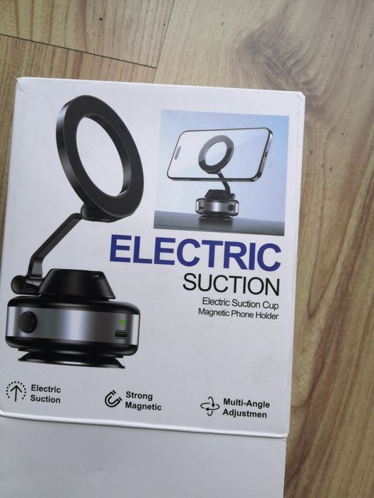 Mocny uchwyt do telefonu elektryczny próżniowy