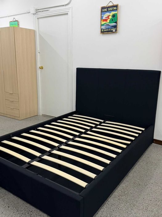 Cama com arrumação+ cabeceira 135X190cm ENVIO GRATIS