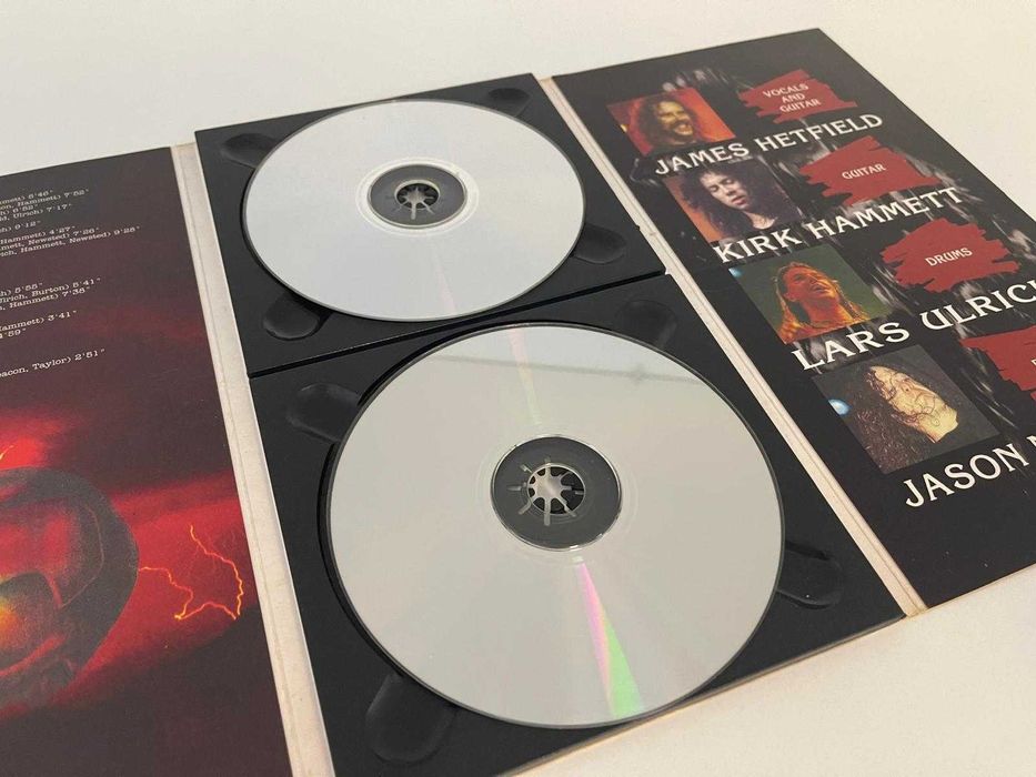 Metallica – Live at Wembley Arena 92 • Ed. Italiana Rara 2xCD Long Box